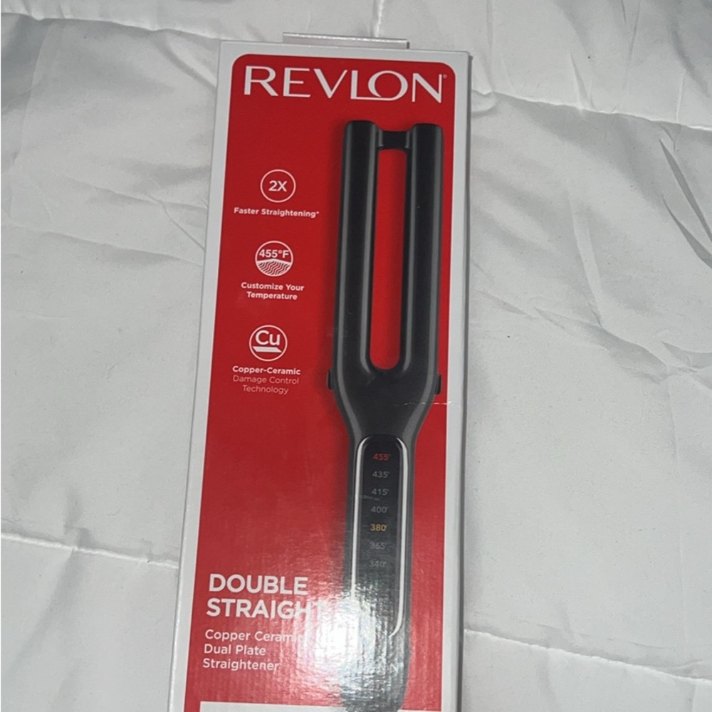 Revlon Copper Ceramic Dual Plate Straightener